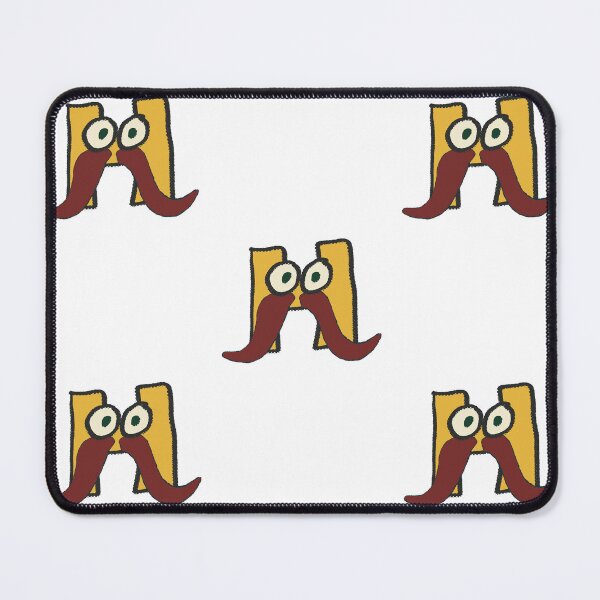 Item preview, "H" Monster designed and sold by Maebyverse Creative.