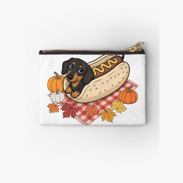 Item preview, Cute Dachshund Hot Dog Autumn Picnic designed and sold by Snifferius.