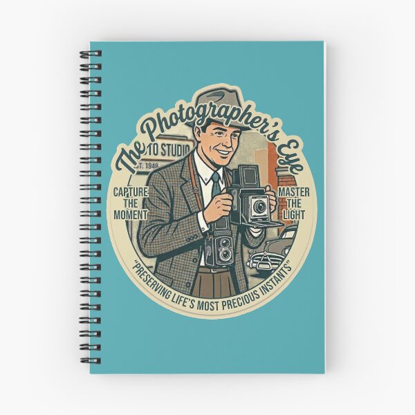 Item preview, The Photographer's Eye - Vintage 1950s Retro Photographer Badge designed and sold by AgdBol.