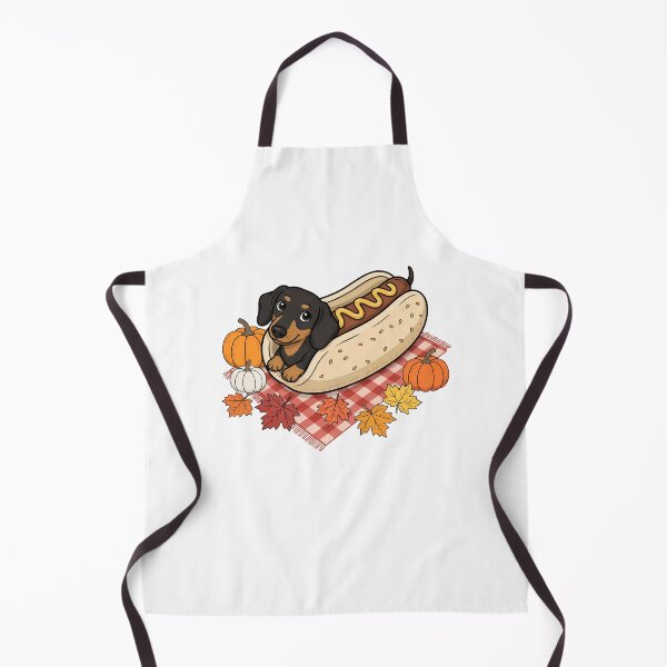 Item preview, Cute Dachshund Hot Dog Autumn Picnic designed and sold by Snifferius.