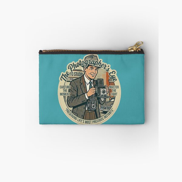 Item preview, The Photographer's Eye - Vintage 1950s Retro Photographer Badge designed and sold by AgdBol.