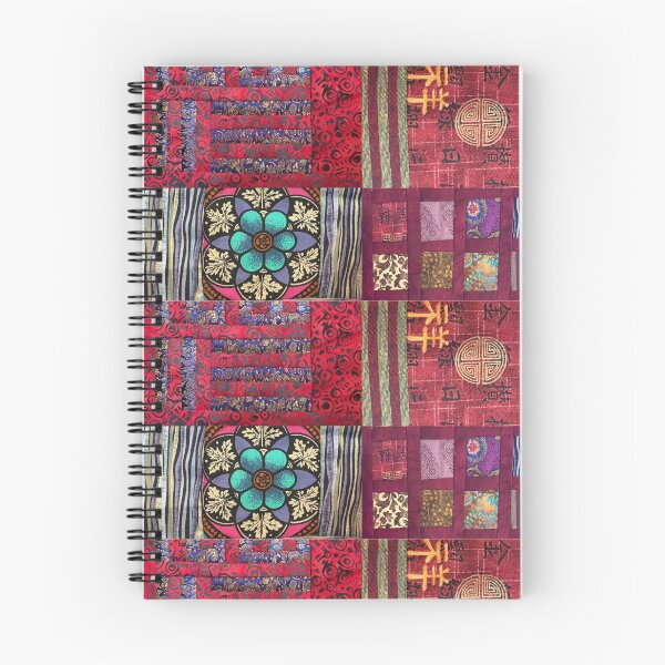 Item preview, Improv in Cranberry Batik designed and sold by sraab8.