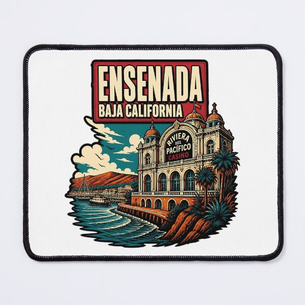 Item preview, Ensenada Baja California Vintage Travel Tourism designed and sold by TravelersGems.