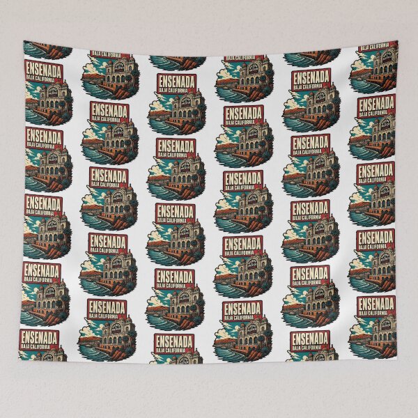 Item preview, Ensenada Baja California Vintage Travel Tourism designed and sold by TravelersGems.