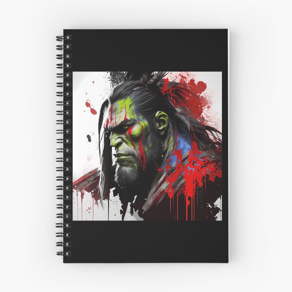 Item preview, Orc Splatter Art designed and sold by NeshWork.
