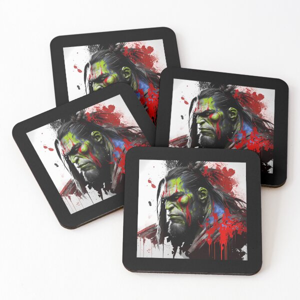 Item preview, Orc Splatter Art designed and sold by NeshWork.