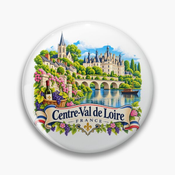 Item preview, Centre-Val de Loire, France - Loire Valley Château designed and sold by Myra365Art.