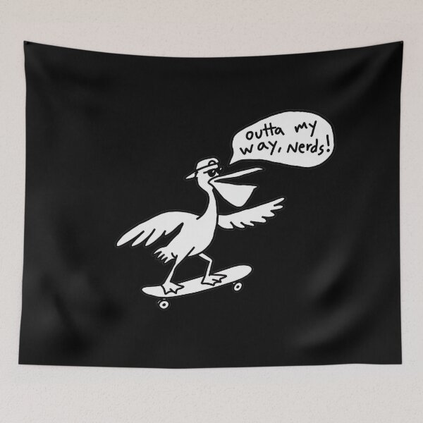 Item preview, Pelican skater designed and sold by The  Knick Knack Nook.