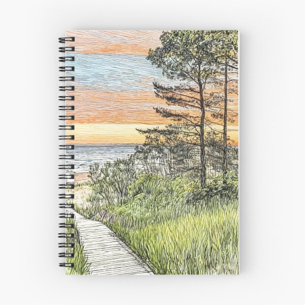 Item preview, Sunrise on a Baltic Sea beach designed and sold by sid1802.