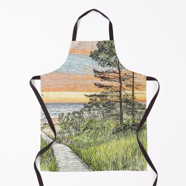 Item preview, Sunrise on a Baltic Sea beach designed and sold by sid1802.