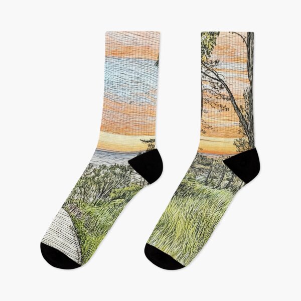 Item preview, Sunrise on a Baltic Sea beach designed and sold by sid1802.