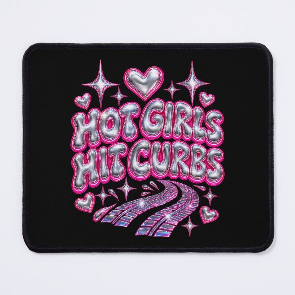 Item preview, Hot Girls Hit Curbs Y2K Chrome Hearts Driving Sarcastic designed and sold by adiencarteras.