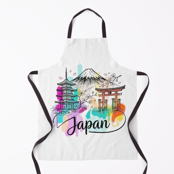 Item preview, Japan: Mount Fuji, Torii & Cherry Blossoms designed and sold by EdwinkOne.