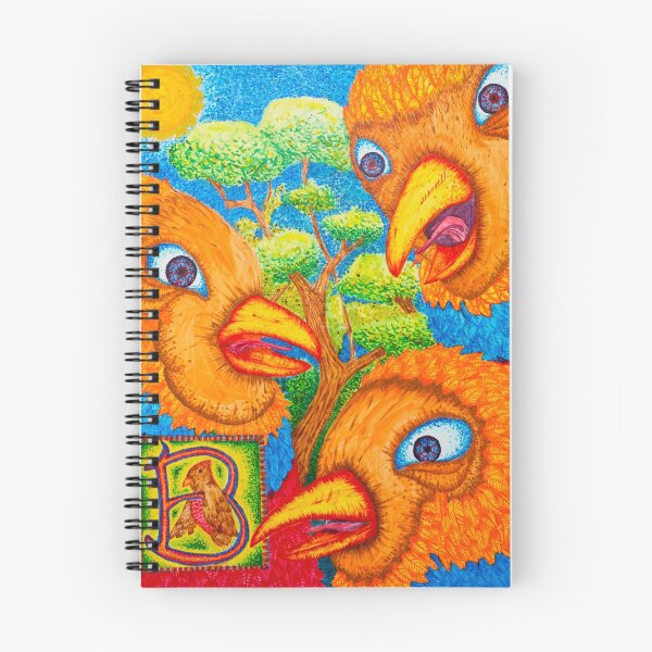 Aperçu de l'œuvre Trois oiseaux créée et vendue par Dom the Artist.