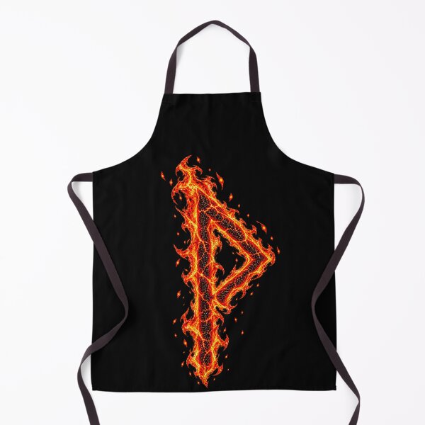 Item preview, Wunjo Rune in flame designed and sold by Faust-ART Design.