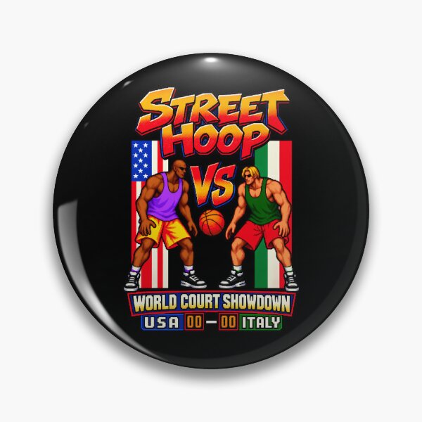 Item preview, Street Hoop: USA vs Italy World Court Showdown designed and sold by Philip-p22.