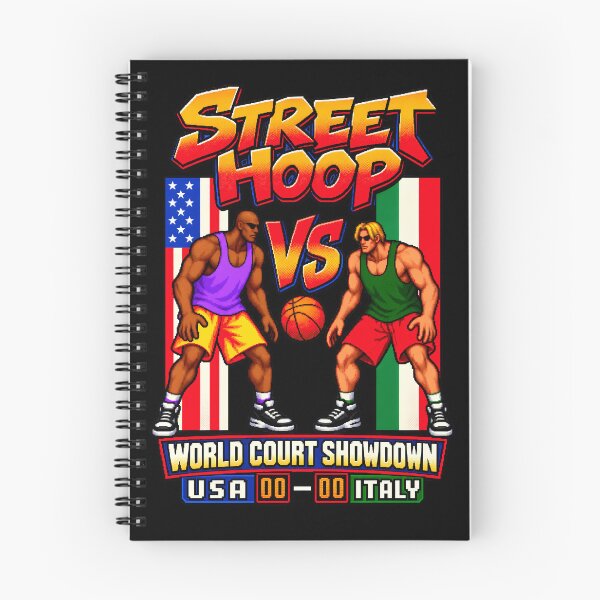 Item preview, Street Hoop: USA vs Italy World Court Showdown designed and sold by Philip-p22.