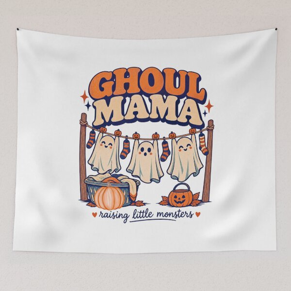Item preview, Ghoul Mama Halloween Family designed and sold by LuveraxArt.