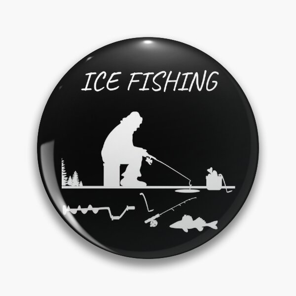 Item preview, Winter Ice Fishing, Angler Gift Tshirt designed and sold by MalwasBasket.
