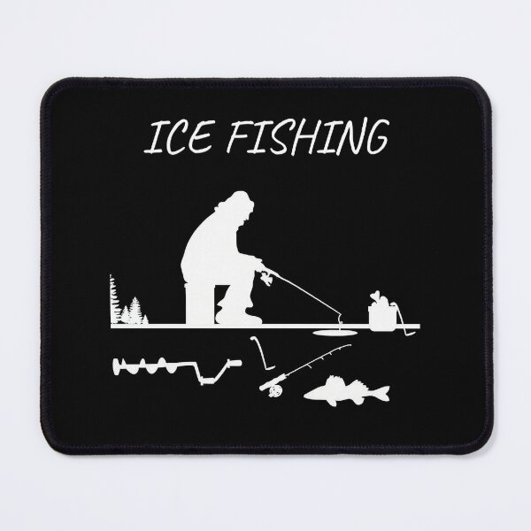 Item preview, Winter Ice Fishing, Angler Gift Tshirt designed and sold by MalwasBasket.