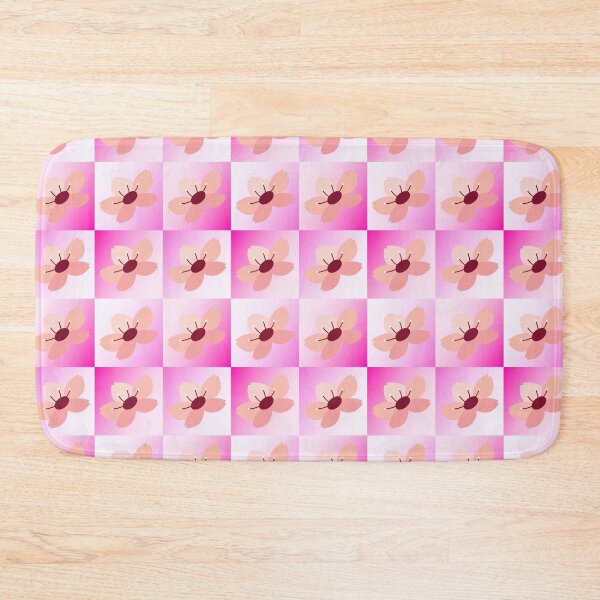 Item preview, Pink and white floral pattern - Product 0016 designed and sold by simplycolours.