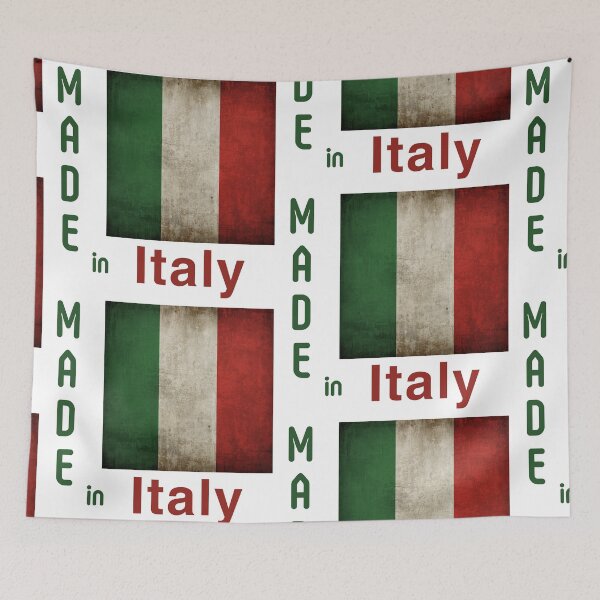 Item preview, Made in Italy with Italian Flag designed and sold by AndysTeeShop.