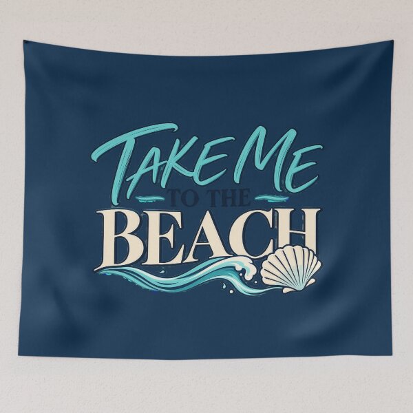 Item preview, Take Me to the Beach Wave designed and sold by AndyGordon125.