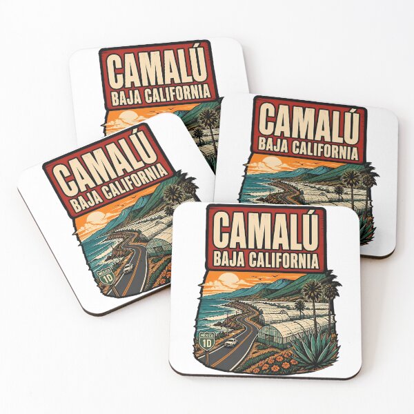 Item preview, Camalu Baja California Vintage Travel Tourism designed and sold by TravelersGems.