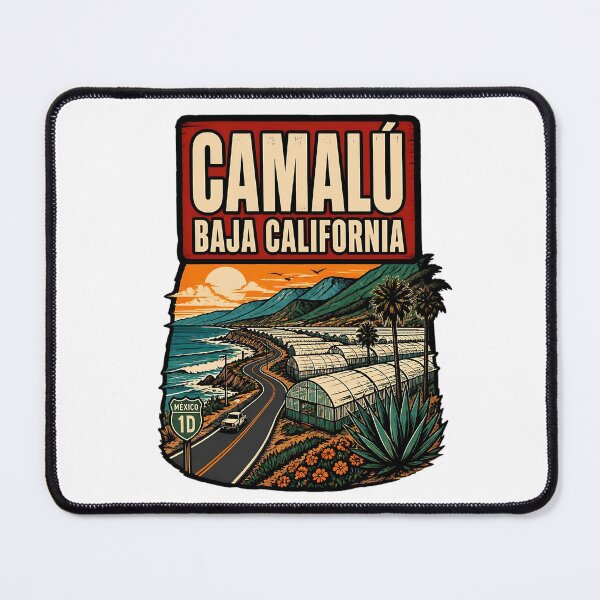 Item preview, Camalu Baja California Vintage Travel Tourism designed and sold by TravelersGems.