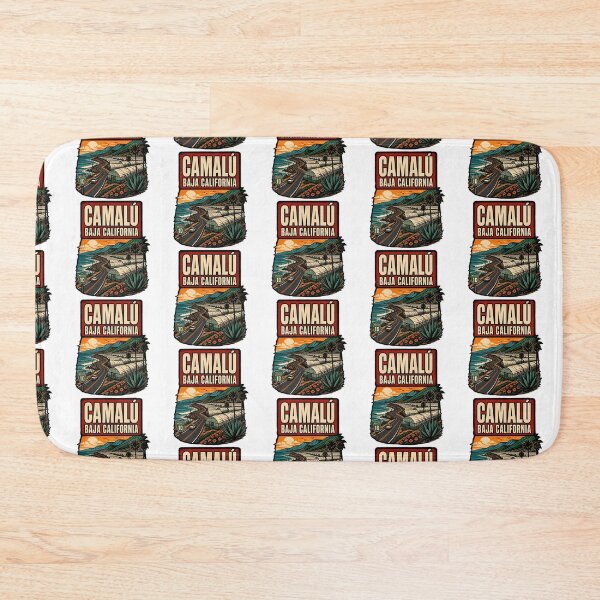 Item preview, Camalu Baja California Vintage Travel Tourism designed and sold by TravelersGems.