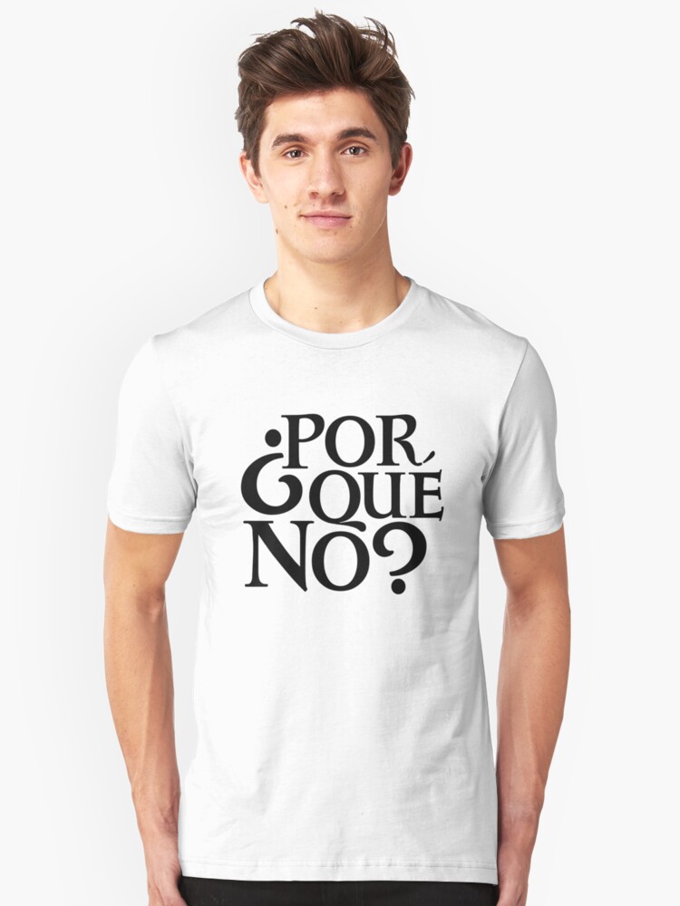 Alternate view of Por Qué No? Slim Fit T-Shirt