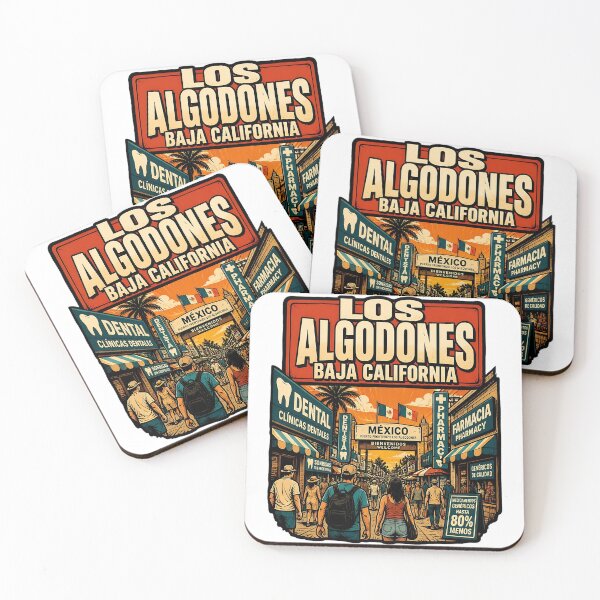 Item preview, Los Algodones Baja California Vintage Travel Tourism designed and sold by TravelersGems.