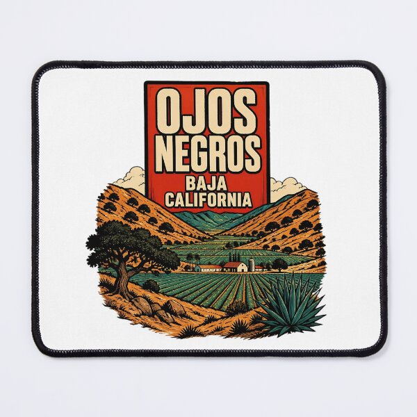 Item preview, Ojos Negros Baja California Vintage Travel Tourism designed and sold by TravelersGems.