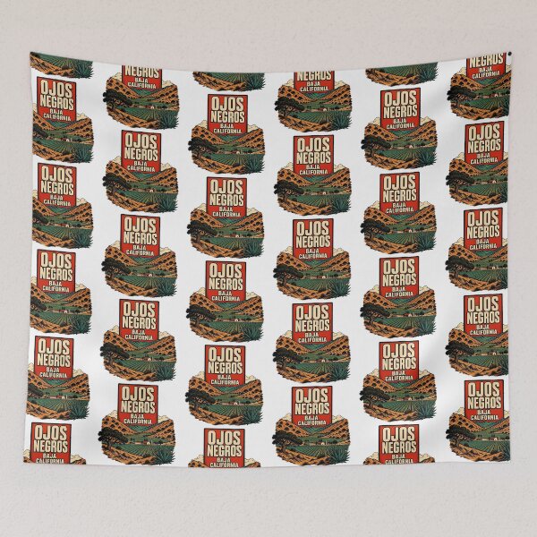 Item preview, Ojos Negros Baja California Vintage Travel Tourism designed and sold by TravelersGems.