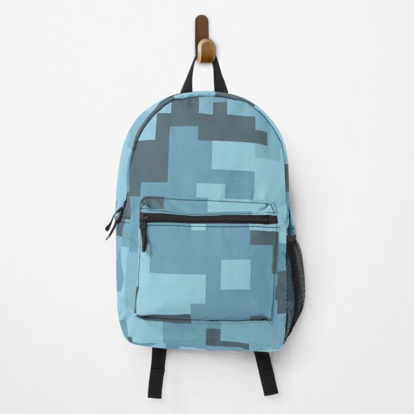 Item preview, Blue Grey Digital Camouflage Urban Camo Pattern designed and sold by Mindful Wall Art Studio.