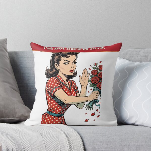 Item preview, Hard to Tolerate — Sarcastic Retro Pin-Up Shirt designed and sold by FitEnvy.