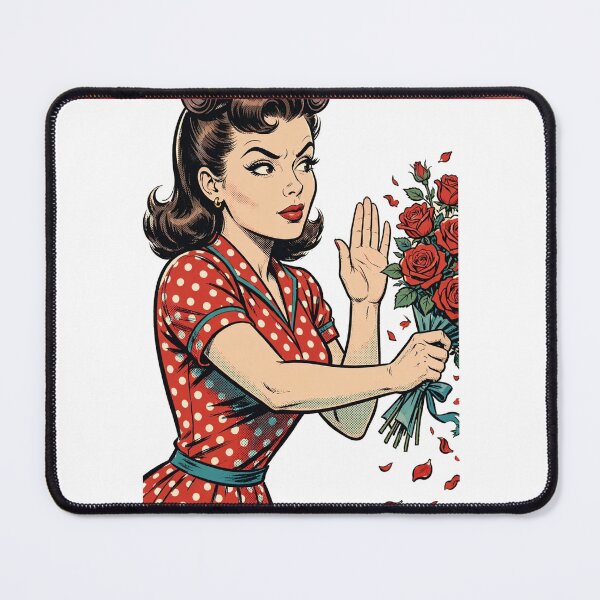 Item preview, Hard to Tolerate — Sarcastic Retro Pin-Up Shirt designed and sold by FitEnvy.