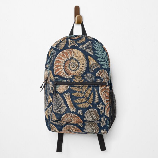 Item preview, Ancient Fossils Linocut Pattern designed and sold by frumixart.