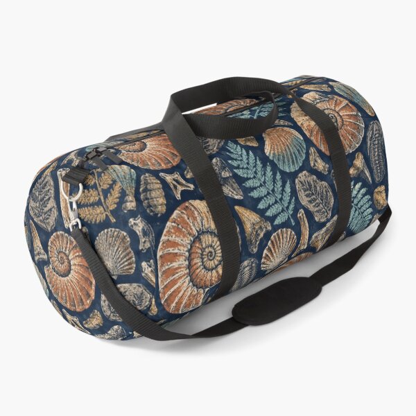 Item preview, Ancient Fossils Linocut Pattern designed and sold by frumixart.