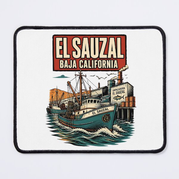 Item preview, El Sauzal Baja California Vintage Travel Tourism designed and sold by TravelersGems.