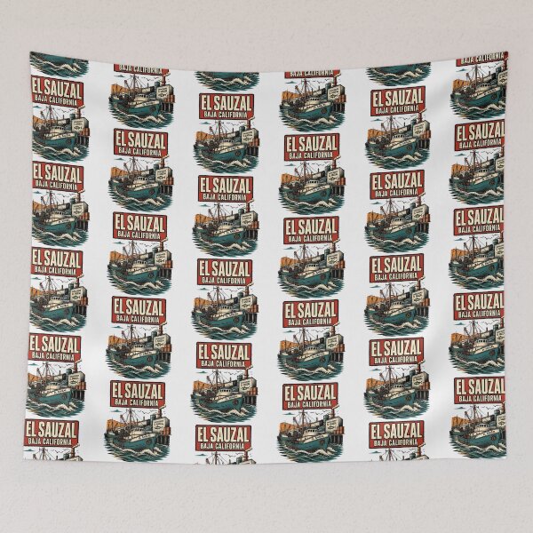 Item preview, El Sauzal Baja California Vintage Travel Tourism designed and sold by TravelersGems.
