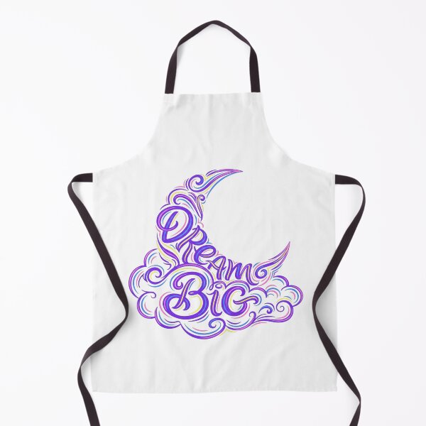 Item preview, Dream Big – Colorful Moon Celestial Typography designed and sold by CreativeArtisanPrints Shop.