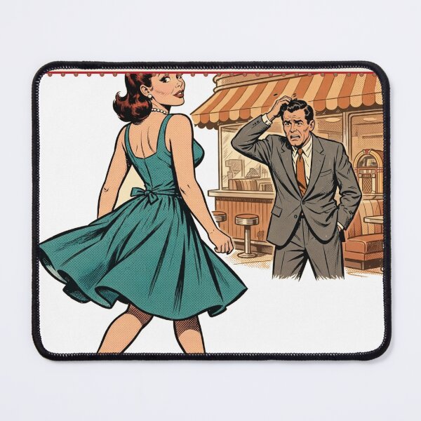 Item preview, Too Much? For You — Sassy Diner Pin-Up designed and sold by FitEnvy.