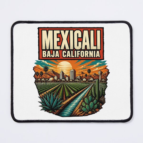 Item preview, Mexicali Baja California Vintage Travel Tourism designed and sold by TravelersGems.