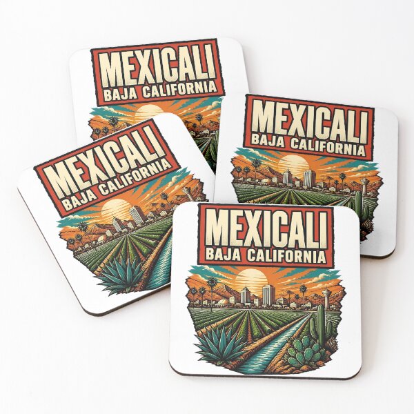 Item preview, Mexicali Baja California Vintage Travel Tourism designed and sold by TravelersGems.