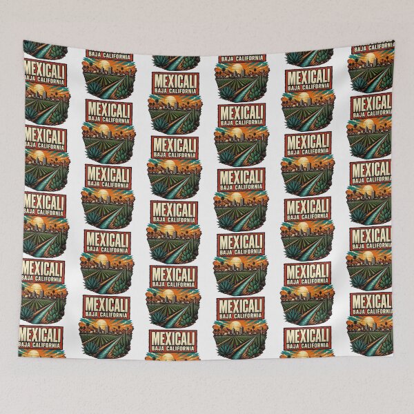 Item preview, Mexicali Baja California Vintage Travel Tourism designed and sold by TravelersGems.