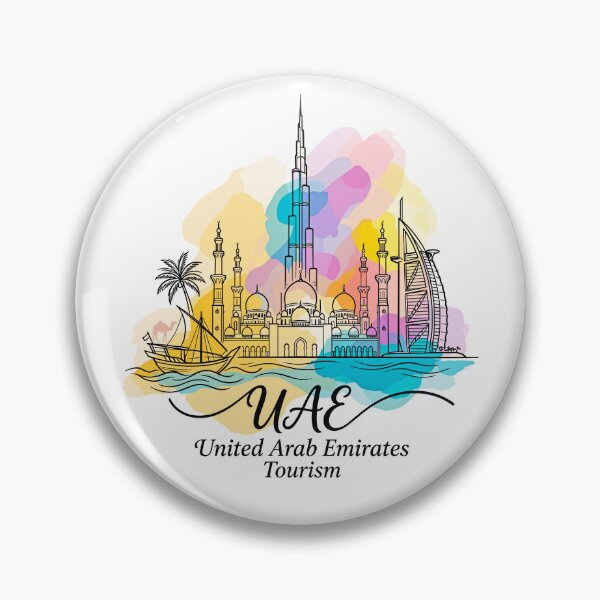 Item preview, United Arab Emirates: Dubai & Abu Dhabi designed and sold by EdwinkOne.