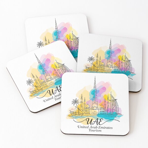 Item preview, United Arab Emirates: Dubai & Abu Dhabi designed and sold by EdwinkOne.