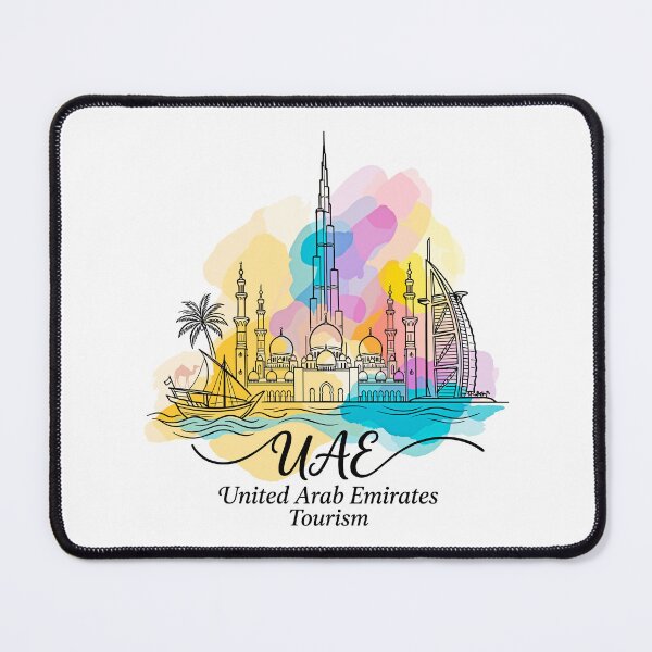 Item preview, United Arab Emirates: Dubai & Abu Dhabi designed and sold by EdwinkOne.