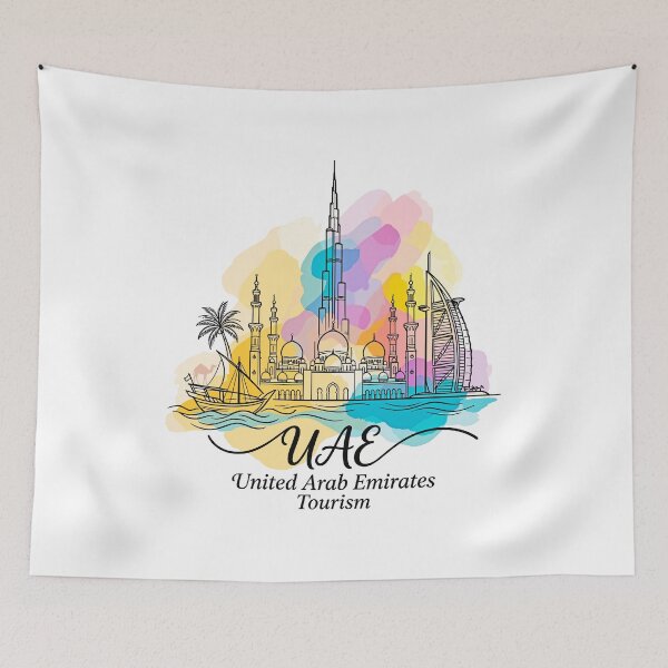 Item preview, United Arab Emirates: Dubai & Abu Dhabi designed and sold by EdwinkOne.